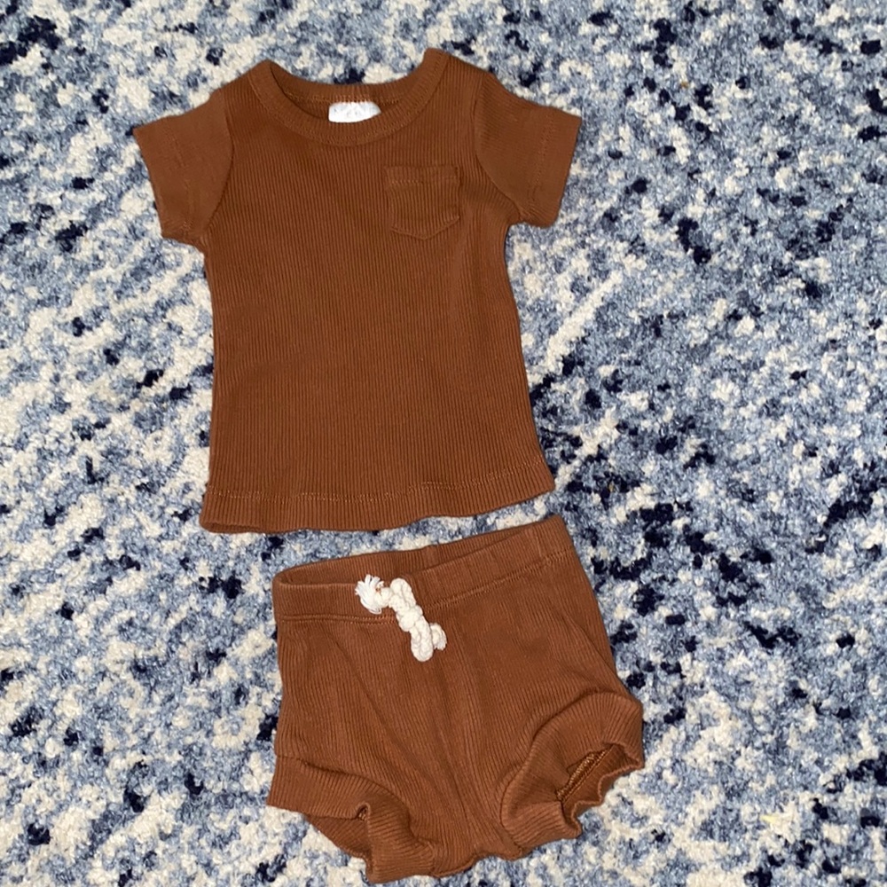 0-3 month boutique baby outfit